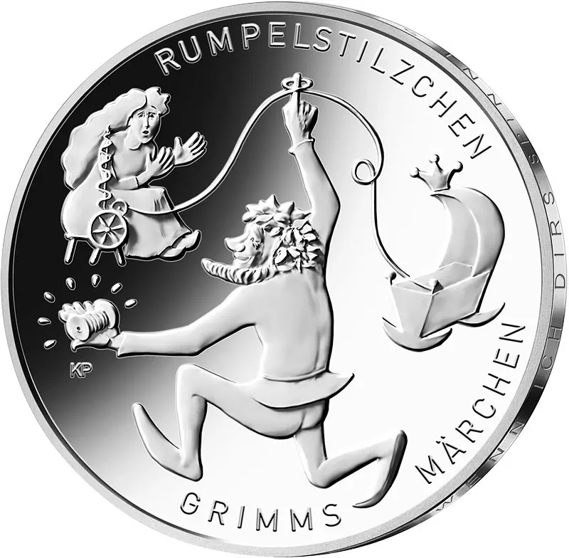 20 Euro BRD Rumpelstilzchen 2022 Polierte Platte
