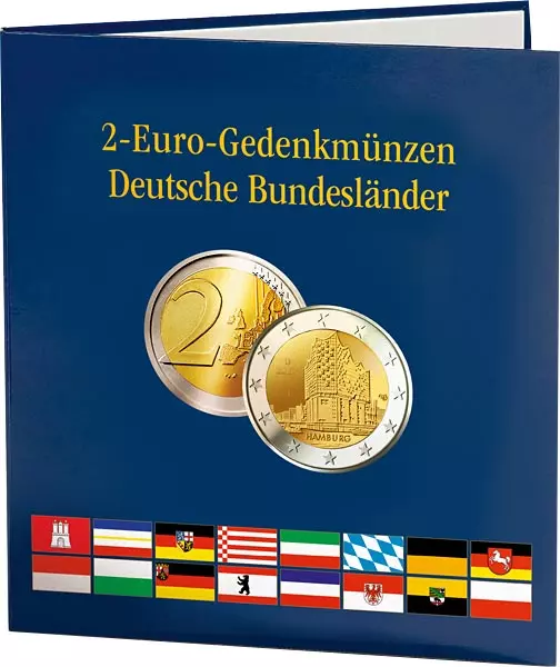 Eindrückalbum PRESSO zur 2-Euro-Bundesländer-Serie