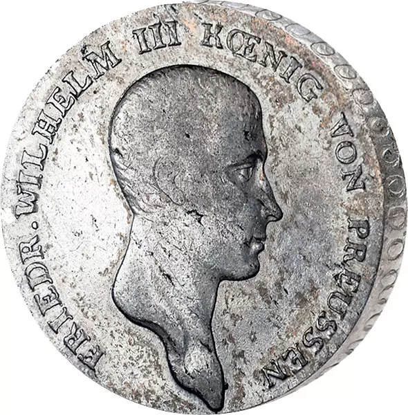 Taler Preußen König Friedrich Wilhelm III. 1809-1816