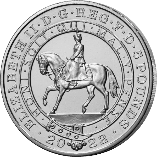 5 Pounds Großbritannien The Platinum Jubilee of Her Majesty The Queen 2022