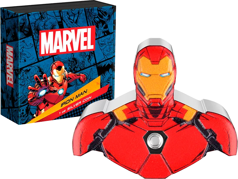 2 Dollars Niue Iron Man 2023