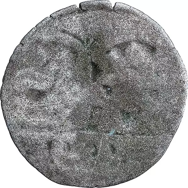 Einseitiger Pfennig Öttlingen Graf Karl Wolfgang und Ludwig XV 1530-1535