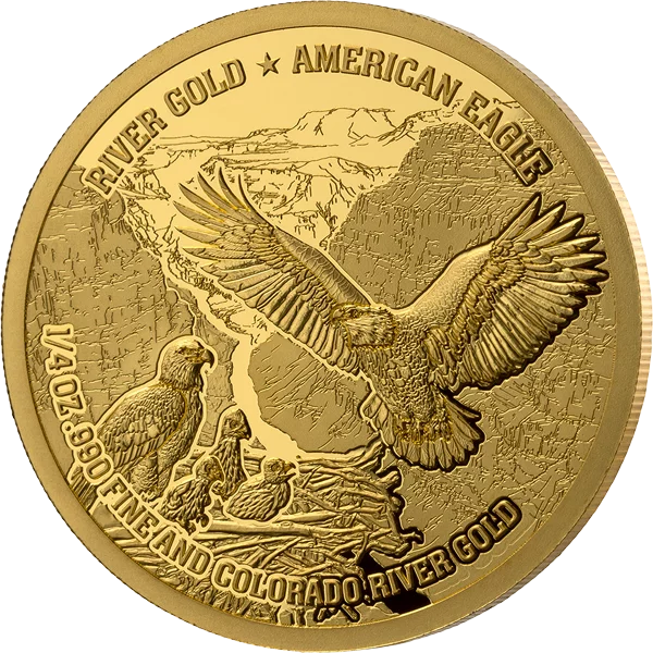 10 Dollars Barbados River Gold - American Eagle 2025