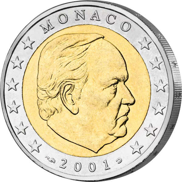 Euro-Kursmünzensatz Monaco 2001