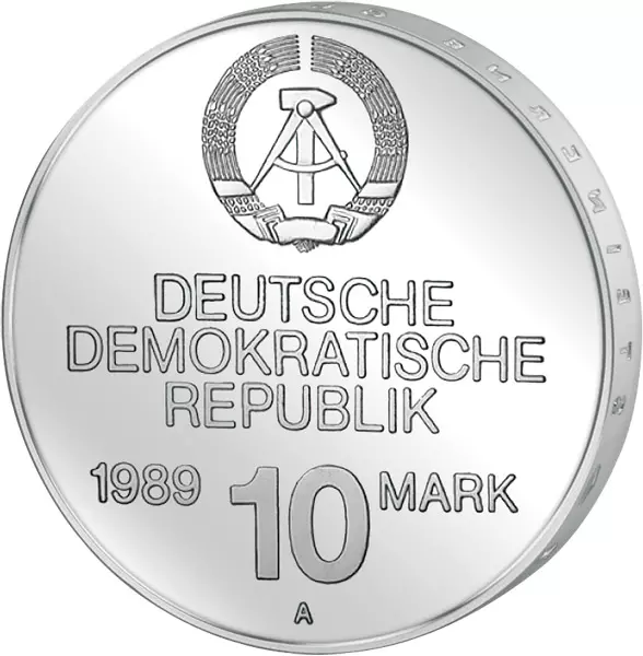 10 Mark DDR 40 Jahre Rat für gegenseitige Wirtschaftshilfe 1989 Stempelglanz