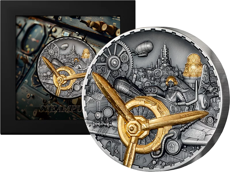 20 Dollars Cook-Inseln Steampunk Aviation 2025