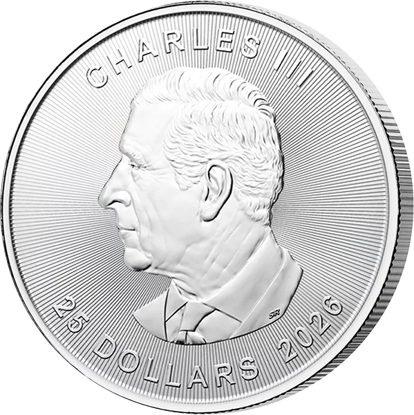 5 Unzen Silber Kanada Maple Leaf 2026