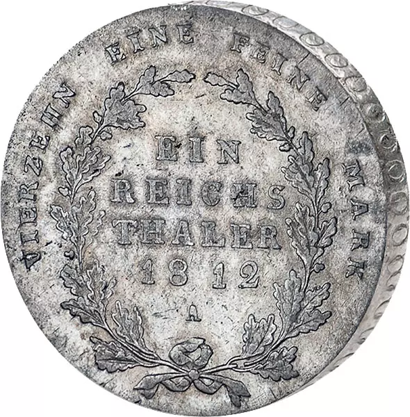 Taler Preußen König Friedrich Wilhelm III. 1809-1816