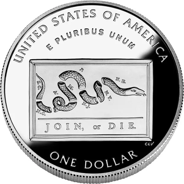 1 Dollar USA Benjamin Franklin Wissenschaftler 2006