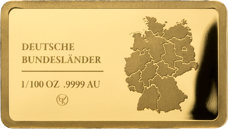 Goldbarren-Kollektion: Deutsche Bundesländer - 16 Länder, eine Republik