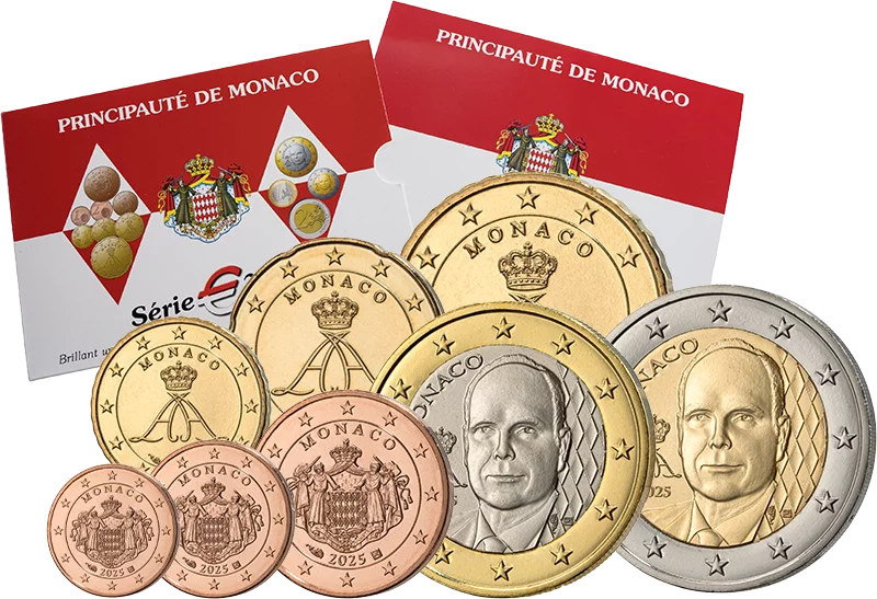 Kursmünzensatz Monaco 2025