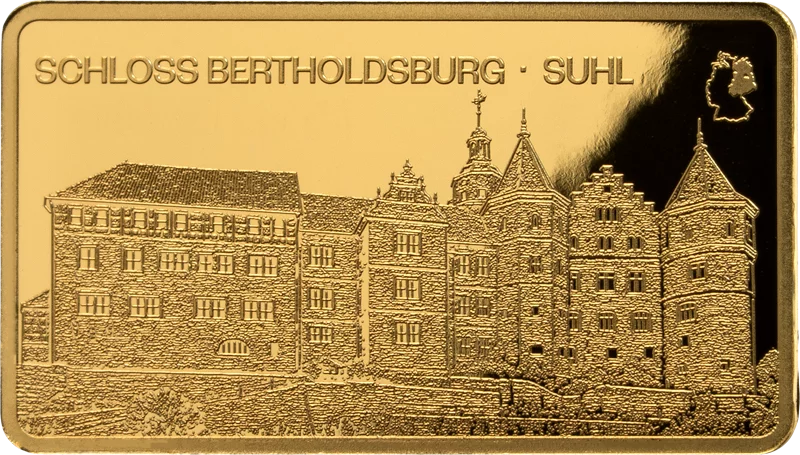 50 Tala Samoa Goldbarren DDR 15 Bezirke - Suhl Schloss Bertholdsburg 2026