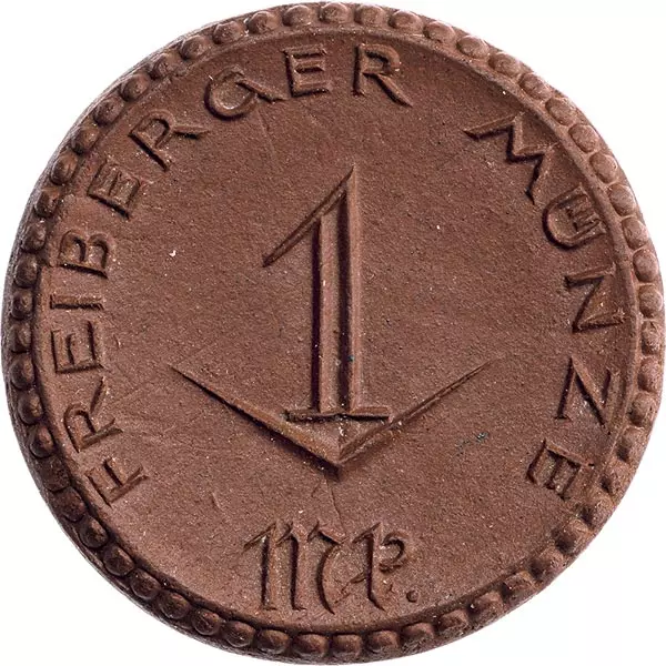 25 Pfennig - 1 Mark Freiberg Sachsen 1921