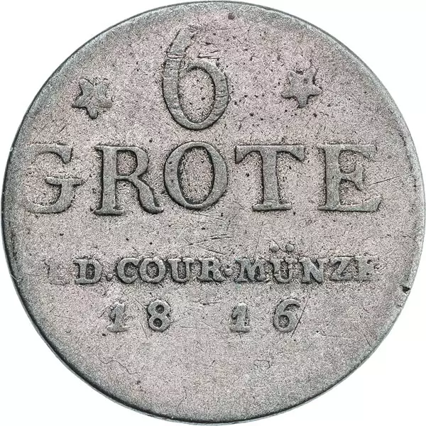 6 Grote Oldenburg Peter Friedrich Wilhelm 1816, 1818