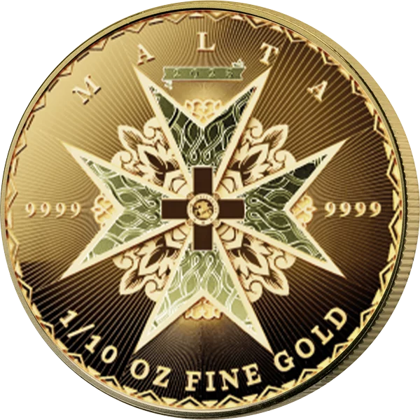 1/10 Unze Gold Malta Malteserkreuz 2025
