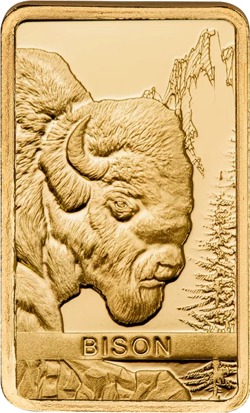 1 Gramm Goldbarren Schweiz Bison