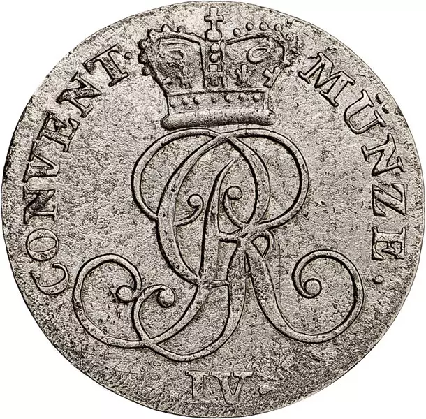 4 Pfennig Hannover König Georg IV. 1822-1828