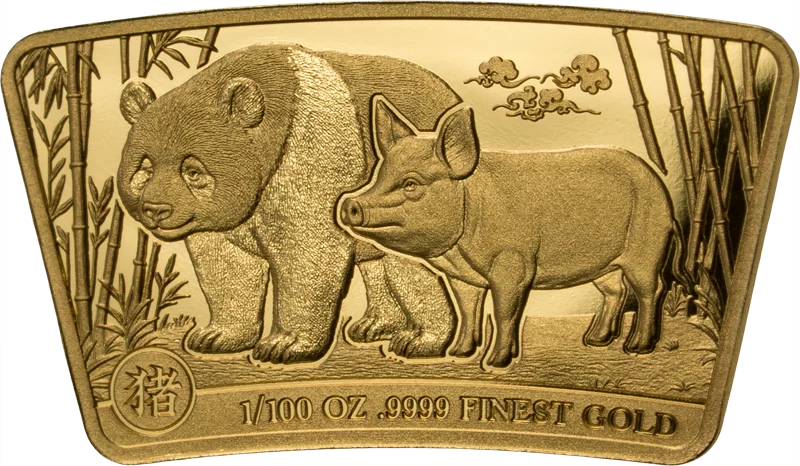 10 Dollars Salomonen Panda meets Lunar Year Panda und Schwein 2026