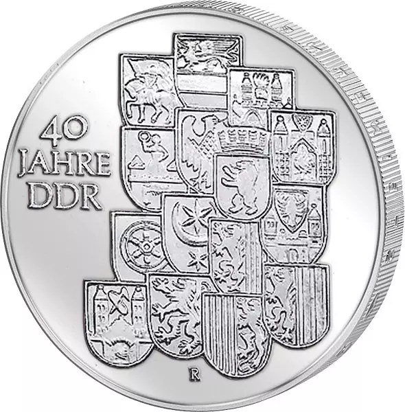 10 Mark DDR 40 Jahre DDR 1989 Stempelglanz