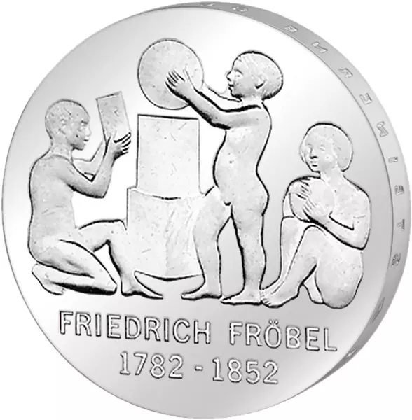 5 Mark DDR Friedrich Fröbel 1982 Stempelglanz