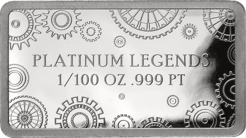 Platinbarren Platinum Legends Mechanical Edition - Buffalo