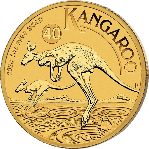 1 Unze Gold Australien Känguru 2026