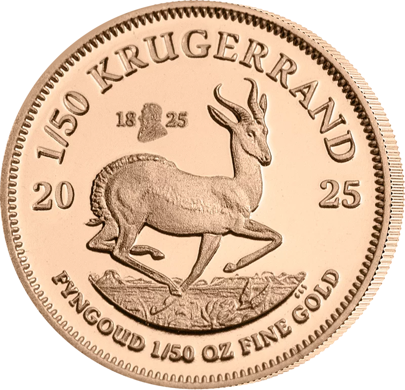 1/50 Unze Gold Südafrika First Strike Krügerrand 2025