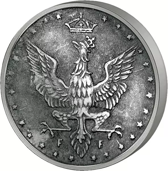 5 Fenigow Polen Reichsadler 1917-1918 Sehr schön
