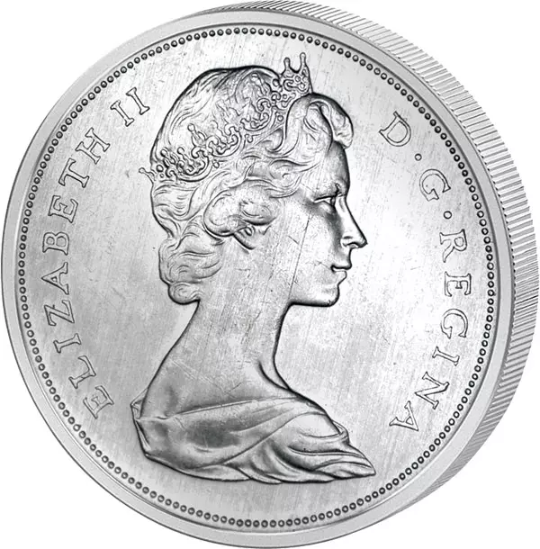1 Dollar Kanada British Columbia 1971 Prooflike