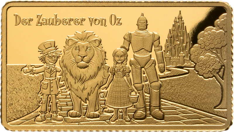 Goldbarren Goldener Märchenzauber - Der Zauberer von Oz 2025