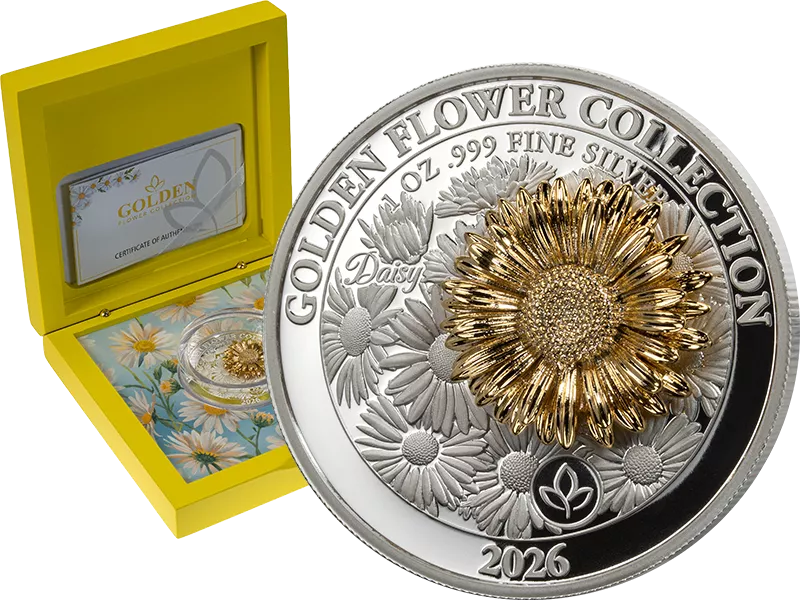 5 Dollars Samoa Golden Flower Collection Daisy 2026