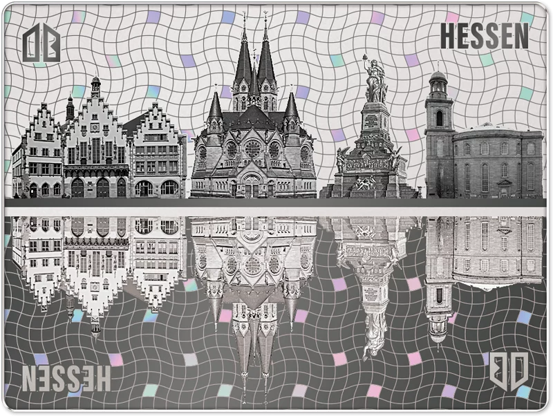 Platinbarren Deutsche Bundesländer - Hessen 2025