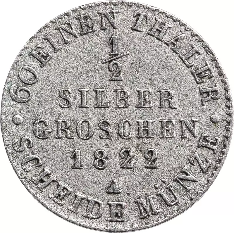 1/2 Silbergroschen Preußen Friedrich Wilhelm III. 1821 - 1840