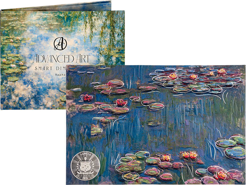 1 Dollar Samoa Advanced Art Smart Dimension - Monets Seerosen 2026