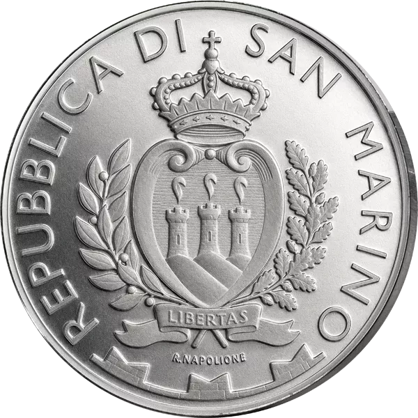 5 Euro San Marino 125. Todestag Giuseppe Verdi 2026