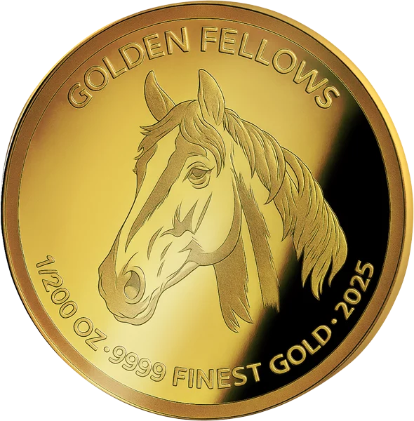 1.500 Francs Togo Golden Fellows - Pferd 2025 1.500 Francs Togo Golden Fellows - Pferd 2025