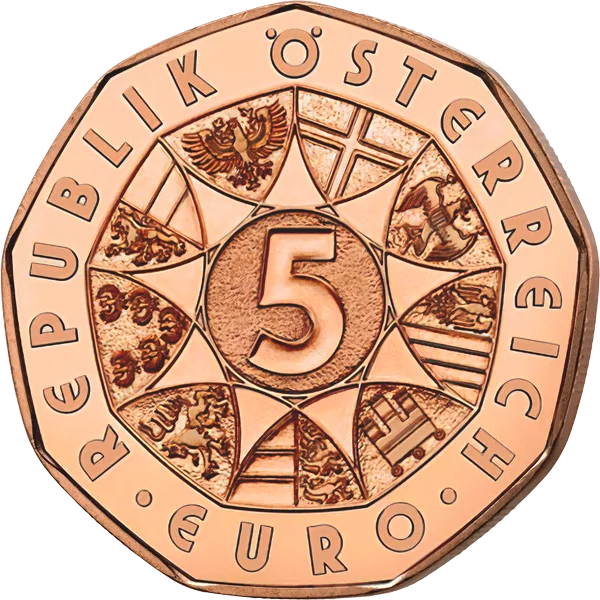 5 Euro Österreich Ostermünze - Narzisse 2025 Kupfer