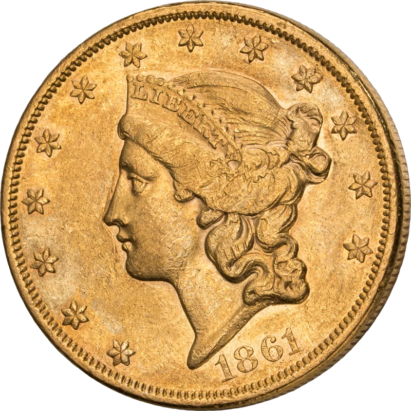 20 Dollars USA Liberty Head 1861