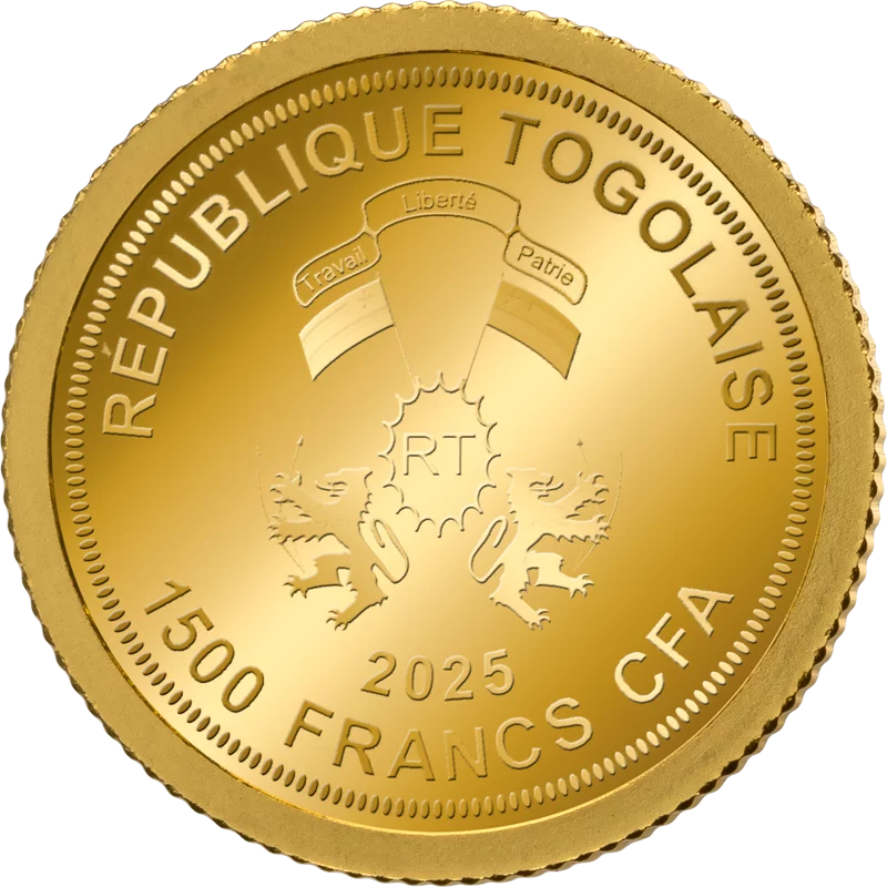 1.500 Francs Togo Horst Köhler 2025