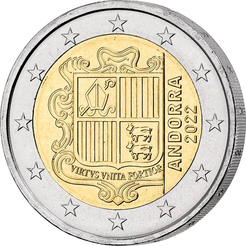 Euro-Kursmünzensatz Andorra 2022