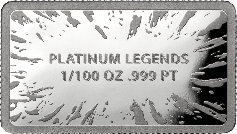 Platinbarren Platinum Legends Real Art Edition - Maple Leaf 2026