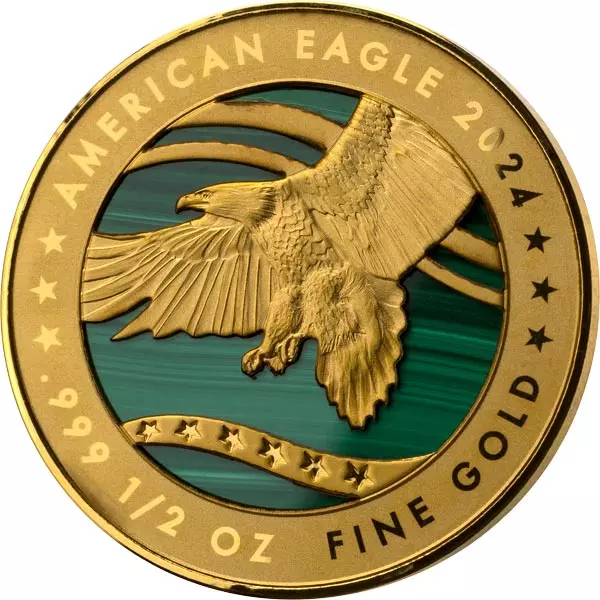 500 Francs Kongo JeweLuxe American Eagle 2024