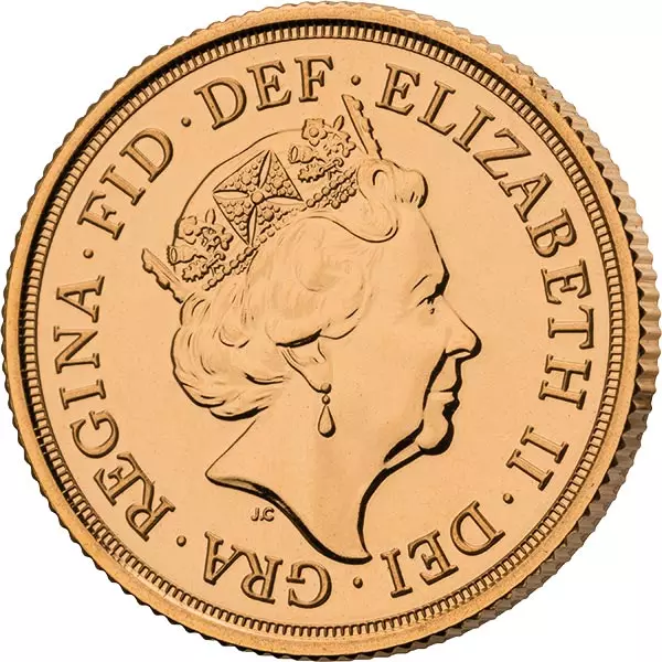 1 Sovereign Großbritannien Queen Elizabeth II. 2016-2021