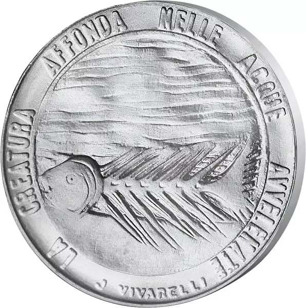 1 - 100 Lire Kursmünzensatz San Marino Schutz der Umwelt 1977
