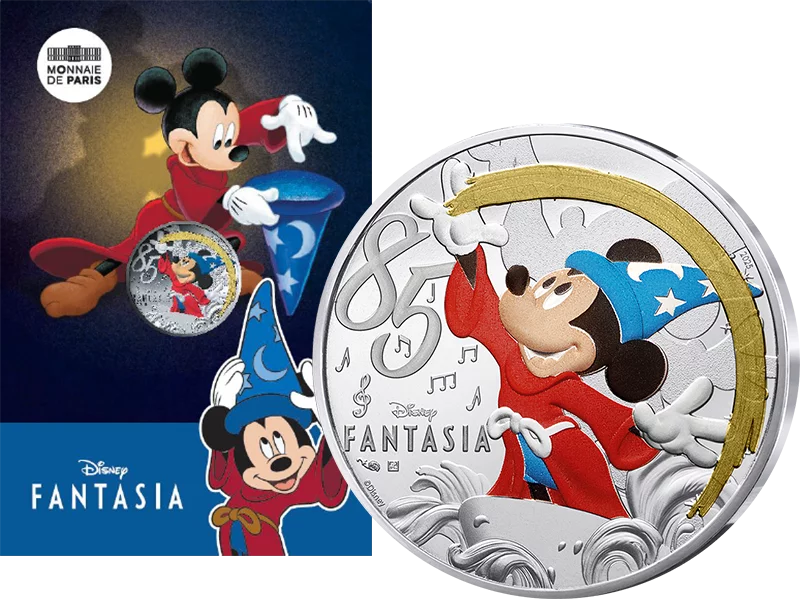 10 Euro Frankreich Disney Classics - 85 Jahre Fantasia 2025