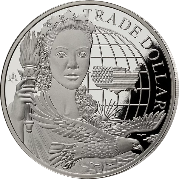 3er Set St. Helena Trade Dollar 2021-2023
