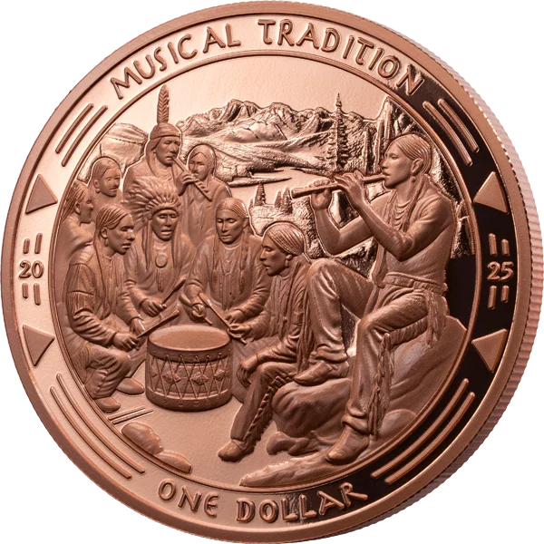 1 Dollar Oglala-Lakota-Siuox Legacy of Sioux - Sun Dance 2025