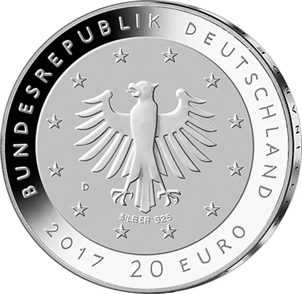 20 Euro BRD 50 Jahre Deutsche Sporthilfe 2017