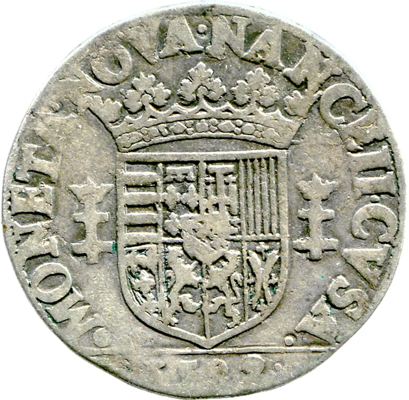 1 Teston Lothringen Herzog Karl III. 1587, 1588