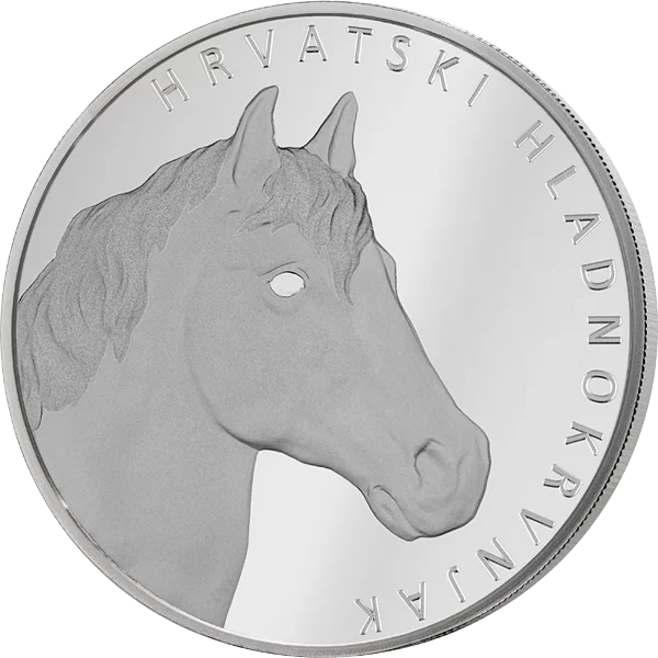 4 Euro Kroatien Kroatisches Kaltblut 2025